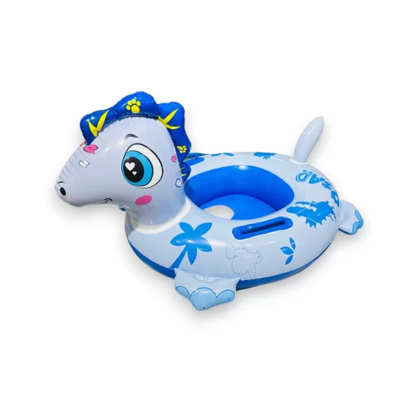 LANCHA DINOSAURIO AZUL