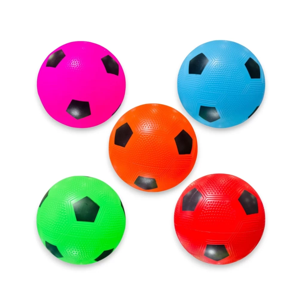 Balón fútbol caucho grande