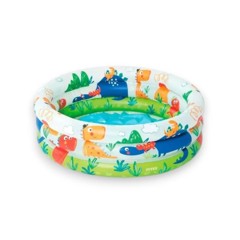 Piscina estampada 61cm dinosaurio