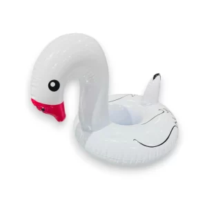 Porta vaso cisne blanco