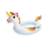 Piscina unicornio con techo intex