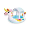 Piscina unicornio con techo intex