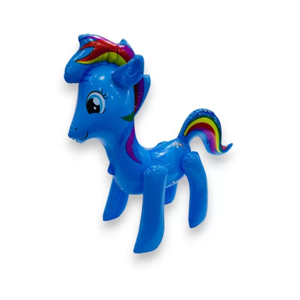 Pony colores inflable