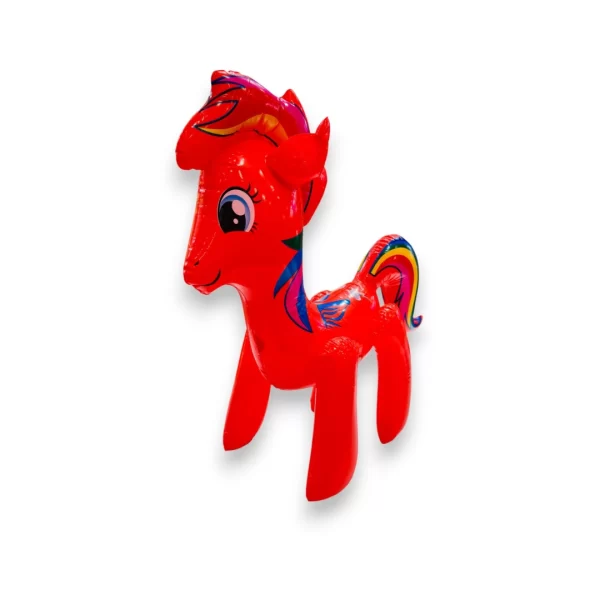 Pony colores inflable