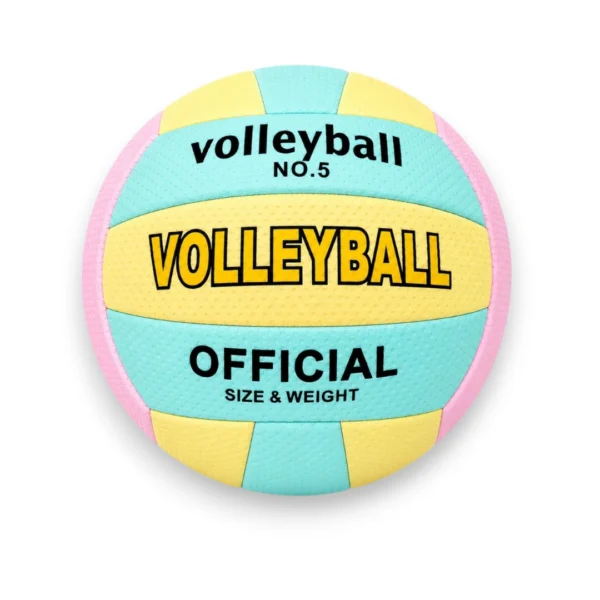Balón voleibol pastel