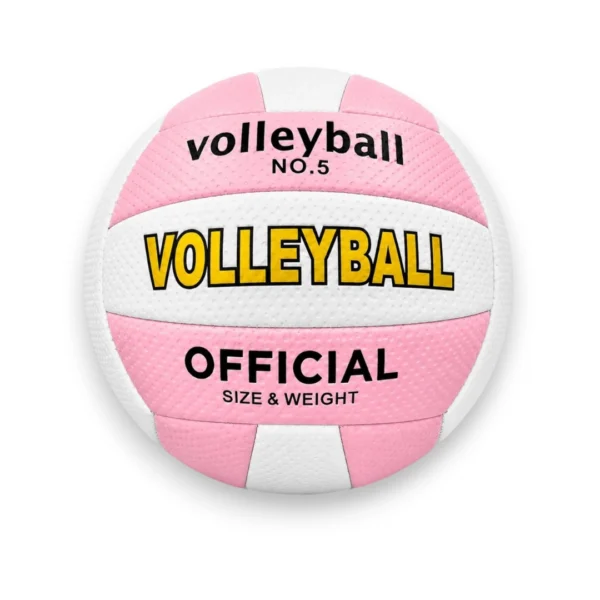 Balón voleibol pastel