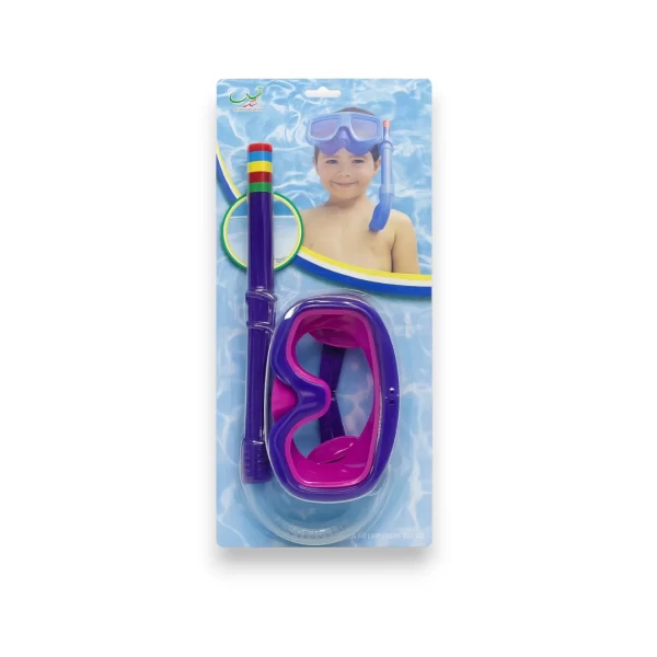 Snorkel niño encartonado