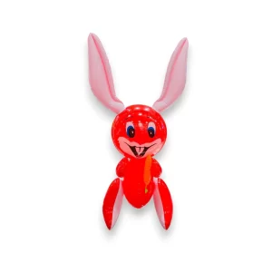 Conejo zanahoria inflable