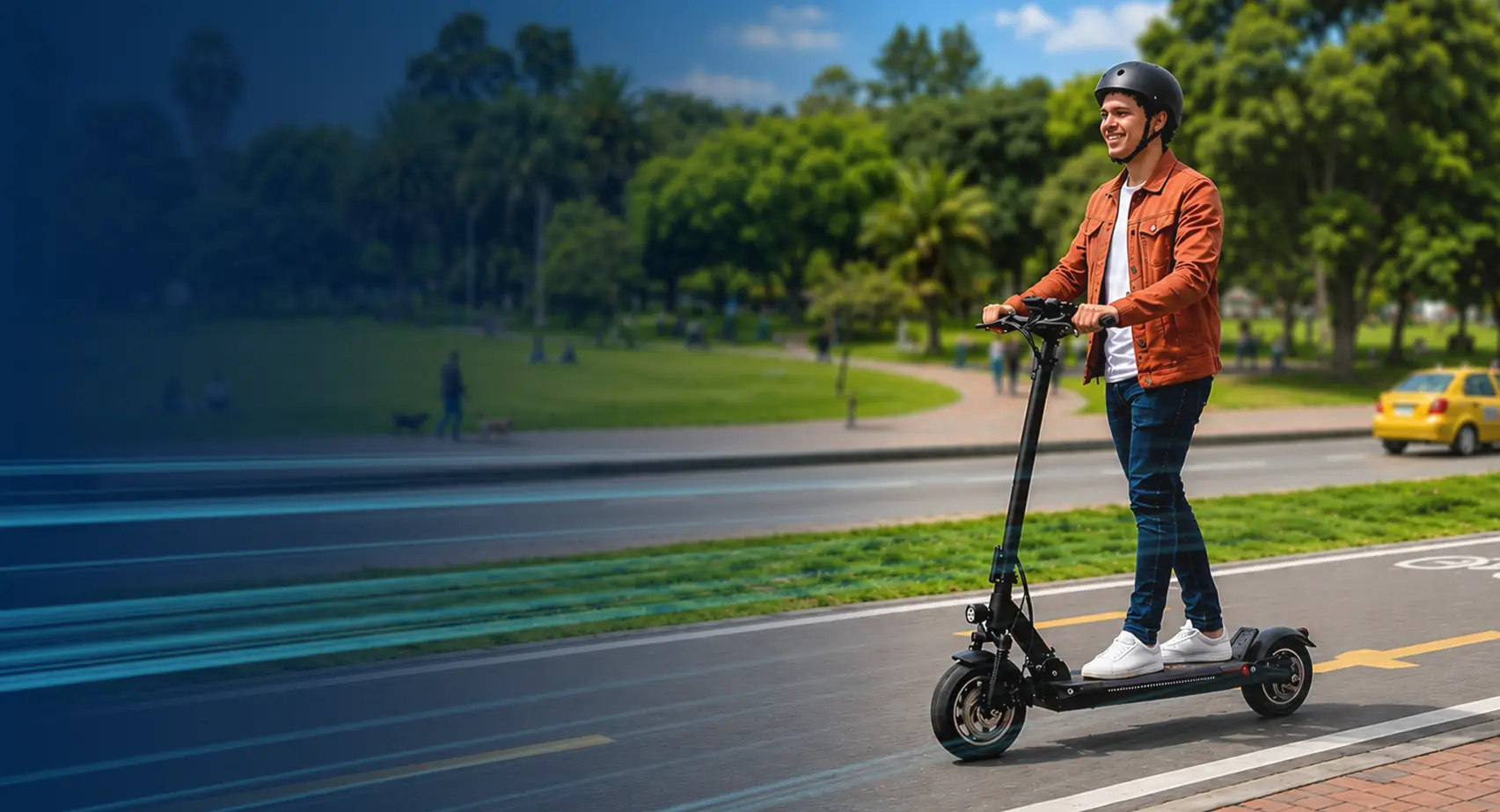 Patinetas eléctricas en Bogotá